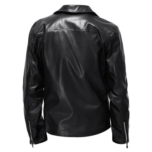 Casual Men's Leather Jacket