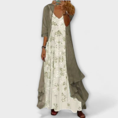 Mila – Elegant Green Dress