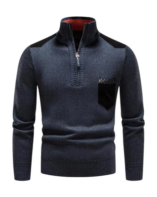 Wool Zip Sweater