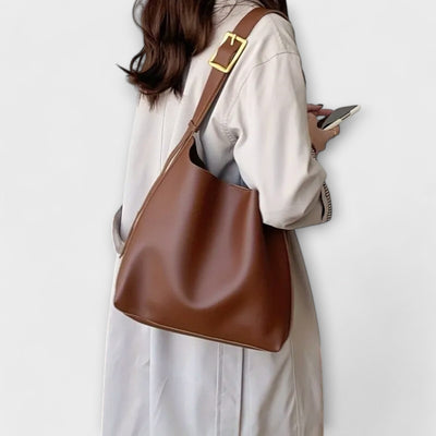Lora. – Elegant Leather Shoulder Bag