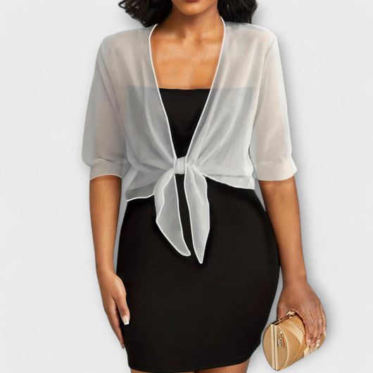 Olivia – Blouse with Open Front