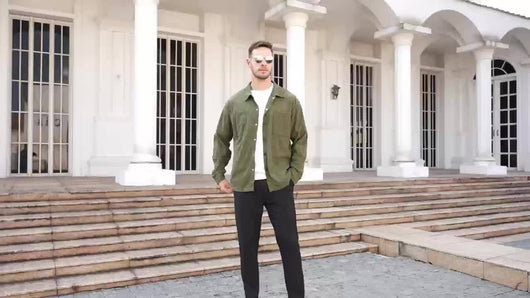 Casual Corduroy Cardigan