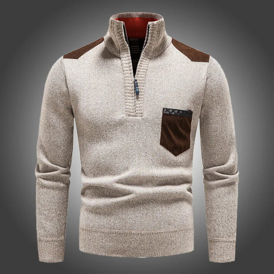 Wool Zip Sweater