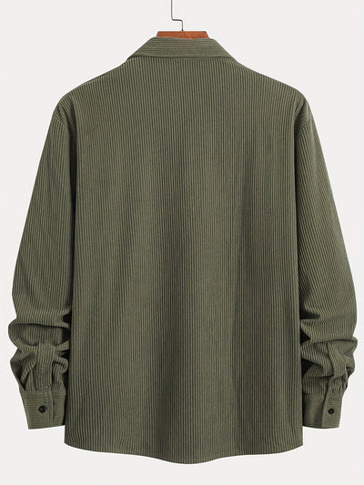 Casual Corduroy Cardigan