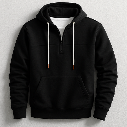 Elegant Zip Hoodie