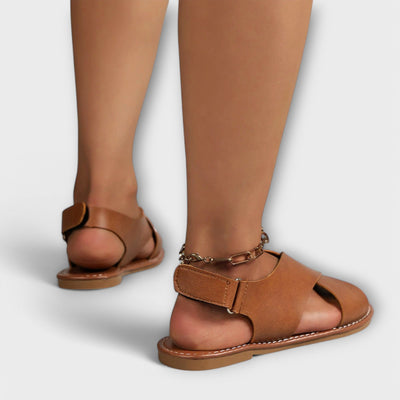 Ladies Sandals with Buckle