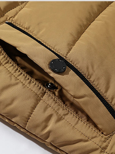 Elegant Hooded Fleece Jacket