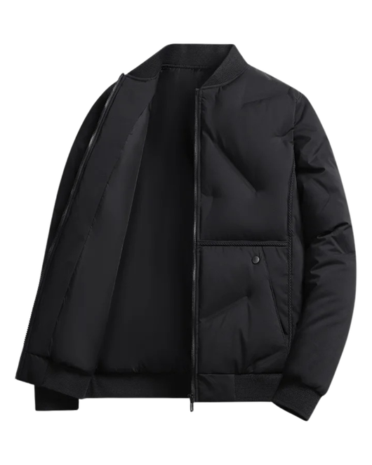 Elegant Cotton Baseball Jacket