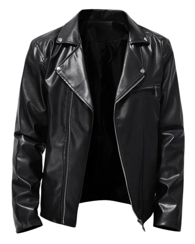 Casual Men's Leather Jacket