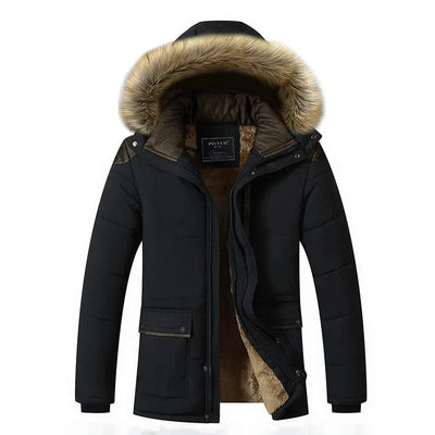 Elegant Padded Fleece Winter Jacket