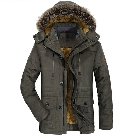 Cotton Hooded Winter Jacket